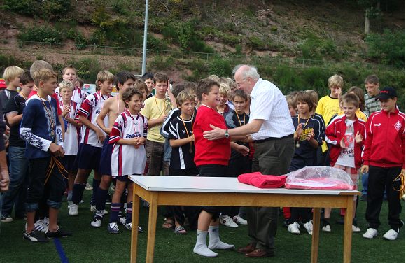 D-Junioren 1. und 4. beim 22. Jugendsportfest in Loffenau